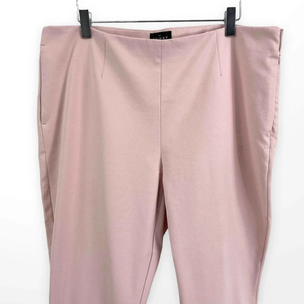 White House Black Market Blush Pink Skinny Pants - Picture 8 of 10